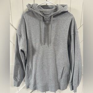 Lululemon Perfectly Oversized Hoodie Heathered Light Grey Size 8